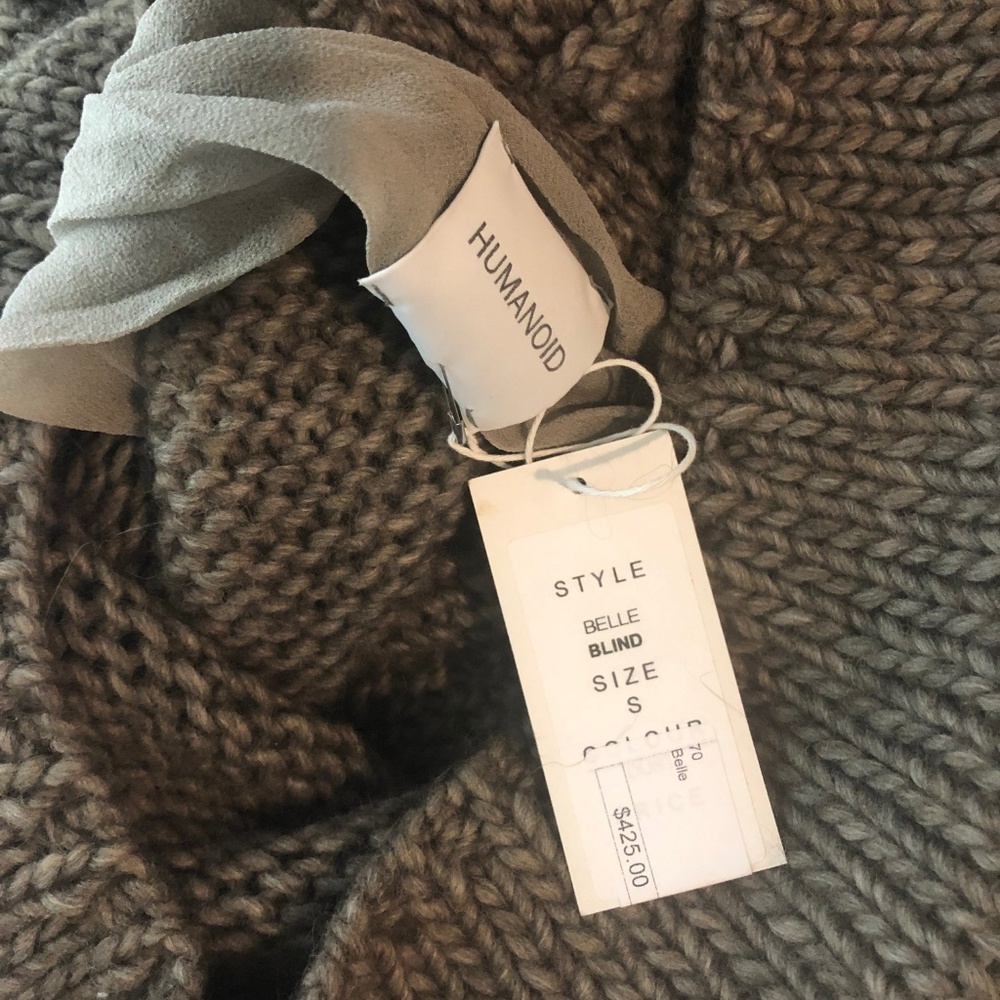 Humanoid Belle Wool Alpaca Oversize Sweater Tunic - Picture 5 of 5
